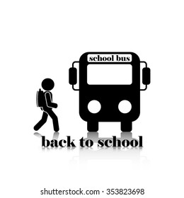 school bus, pupil