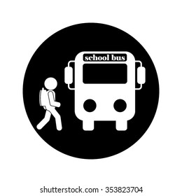 school bus, pupil