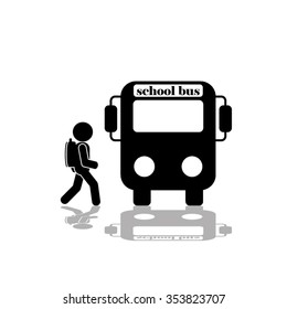 school bus, pupil