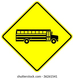 school bus sign