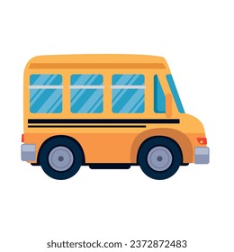 school bus for students illustration isolated