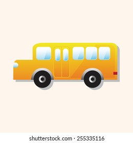school bus theme elements 