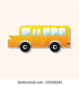 school bus theme elements 