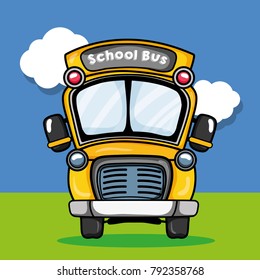 school bus tranport design to student