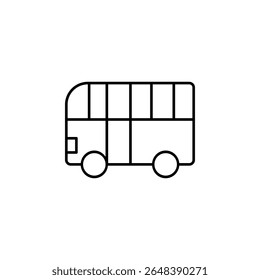 ônibus escolar, transporte, transporte, ícone de veículo