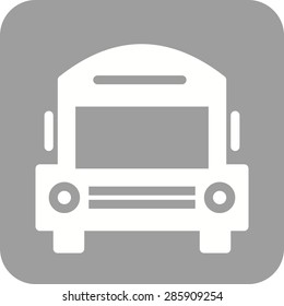 School bus, transport, vehicle,icon vector image. Can also be used for education, academics and science. Suitable for use on web apps, mobile apps, and print media.