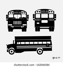 school bus vector