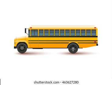 School bus. Vector 