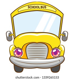 school bus vector design