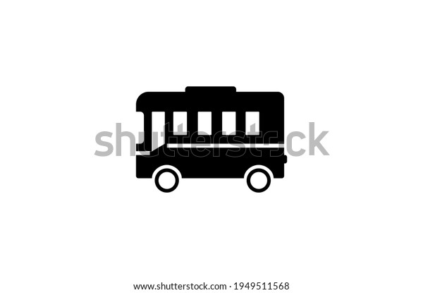 School bus vector flat icon. Isolated\
city transport, public transportation bus emoji illustration.\
Vector flat illustration. Bus emoji\
vector.