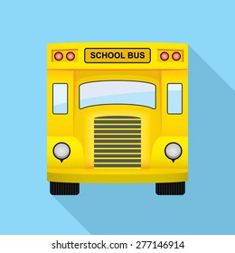School bus. Vector illustration