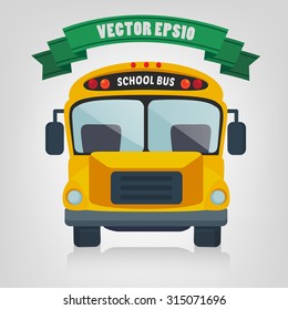 School Bus, vector illustration