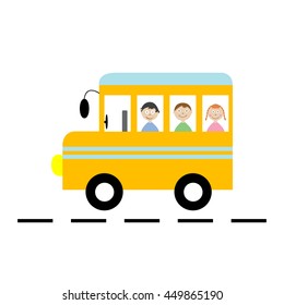 School bus vector illustration