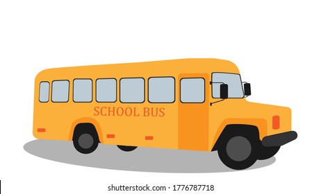 School bus. Vector image, eps 10