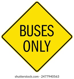 School bus warning sign and labels