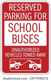 Señal de advertencia y etiquetas de autobús escolar