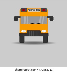 school bus yellow