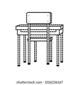 School chair and table design