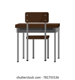 School chair and table design