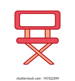 school chair  vector illustration