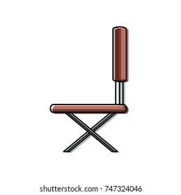 school chair  vector illustration