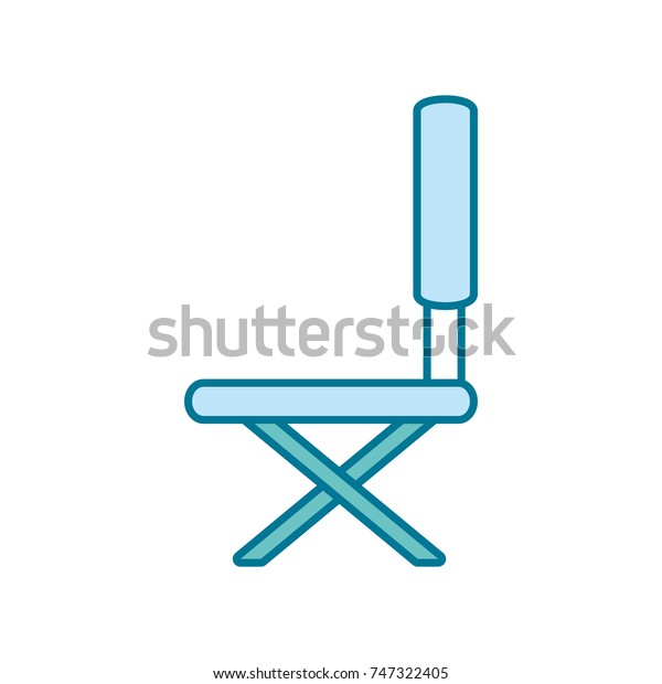 School Chair Vector Illustration Stock Vector (Royalty Free) 747322405