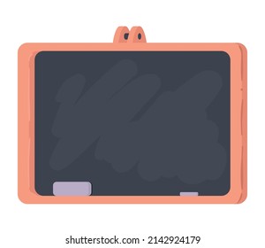 school chalkboard with chalk icon