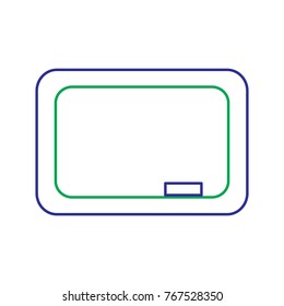 school chalkboard eraser equipment empty image