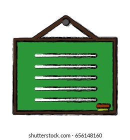 school chalkboard icon