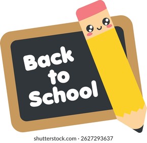 school, chalkboard, pencil, cute, back, education, cartoon, happy, drawing, writing, supplies, kids, art, classroom, learning, message