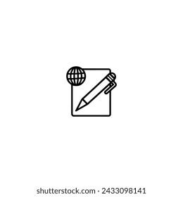 School Character and Education Icon  