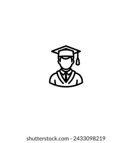School Character and Education Icon  