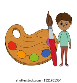 school child cartoon