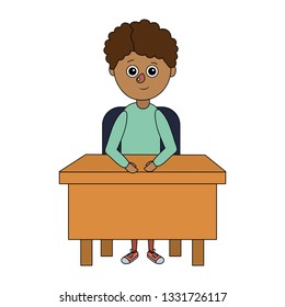 school child cartoon