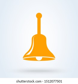 school and christmas concept. Simple vector modern icon design illustration.