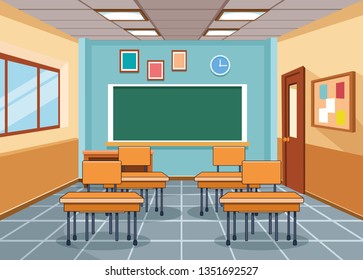 65 College clasroom Images, Stock Photos & Vectors | Shutterstock