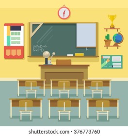 School chair cartoon Images, Stock Photos & Vectors | Shutterstock