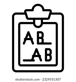 School clipboard icon outline vector. Child study. Homework tutor