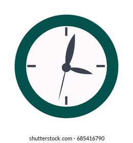school clock date hour time icon