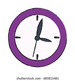school clock hour time watch icon