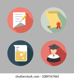 school color icon.set