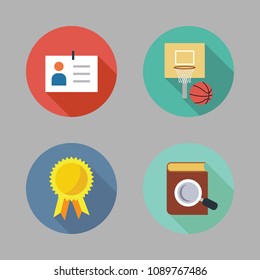 school color icon.set