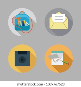 school color icon.set