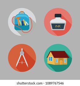 school color icon.set