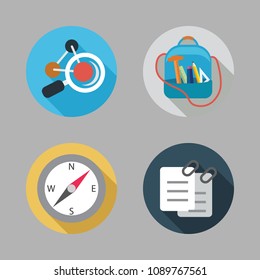 school color icon.set