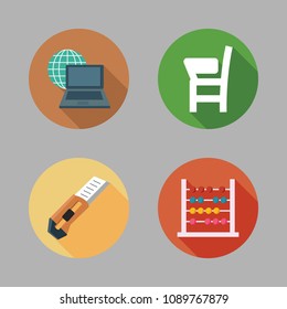 school color icon.set
