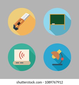 school color icon.set