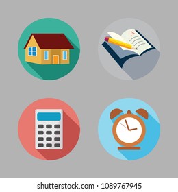 school color icon.set