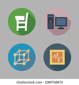 school color icon.set