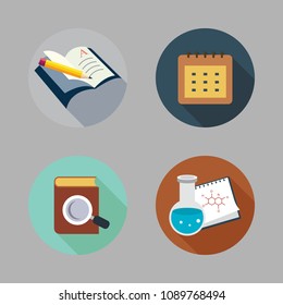 school color icon.set